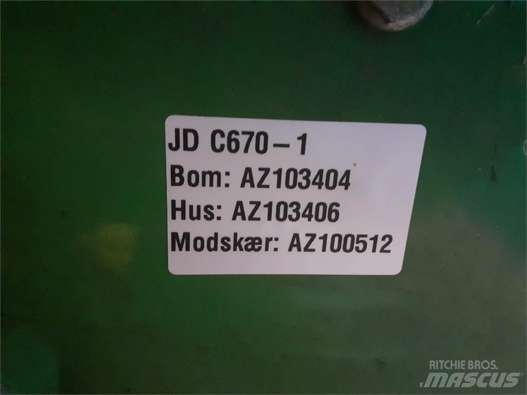 John Deere C670 联合收割机配件