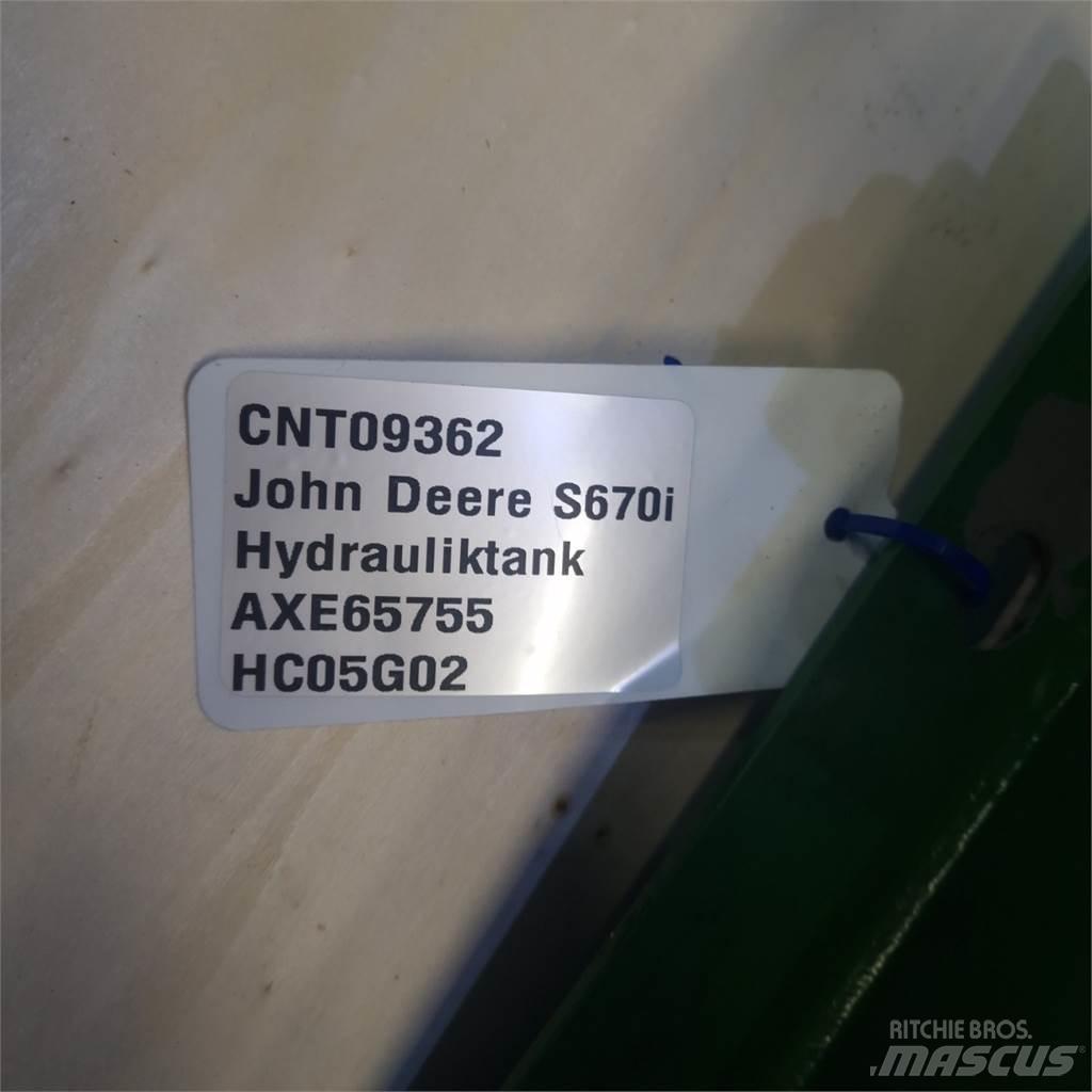 John Deere S670 液压