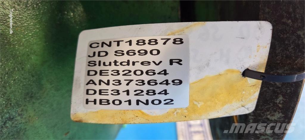 John Deere S690 联合收割机配件
