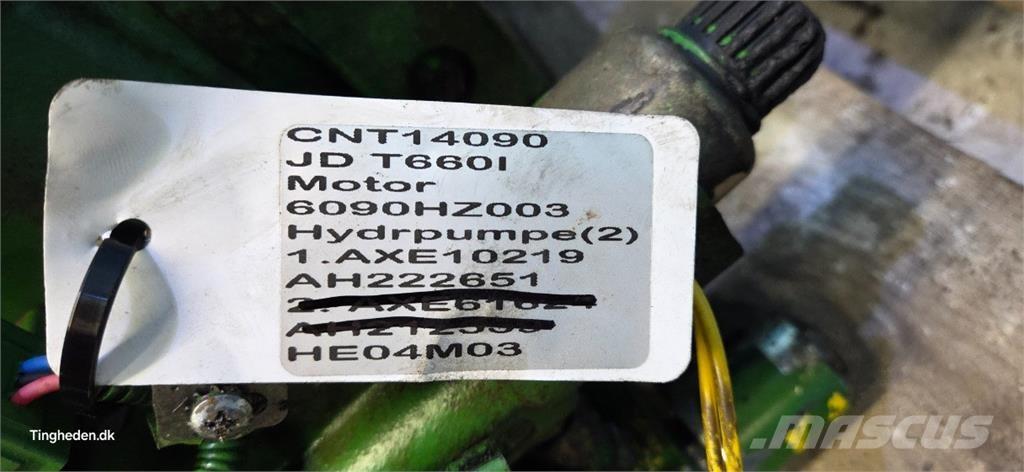John Deere T660 液压