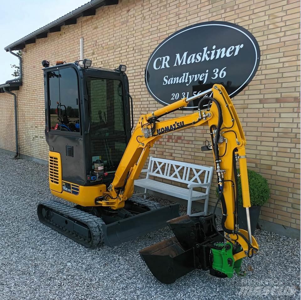 Komatsu pc16r hs 小型挖掘机