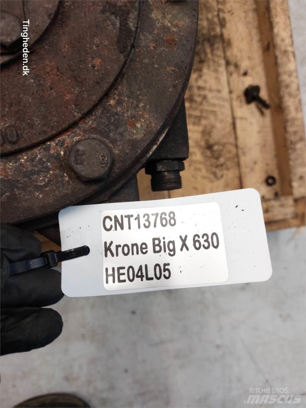Krone Big X 360 液压