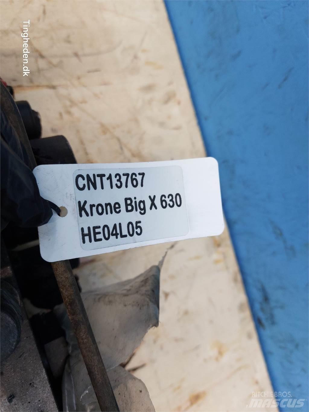 Krone Big X 360 液压