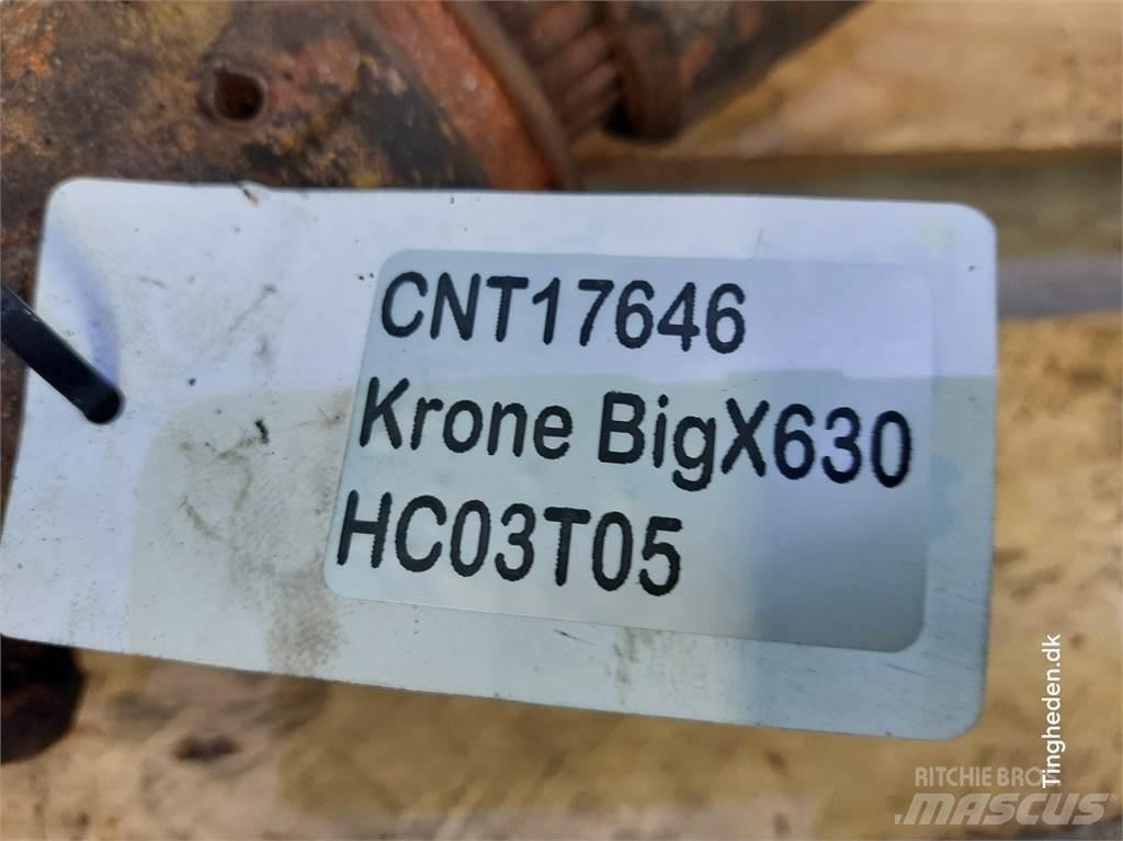 Krone Big X 630 干草饲料收割机配件