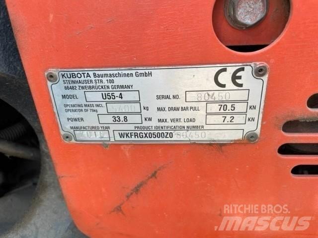 Kubota U55-4 履带挖掘机