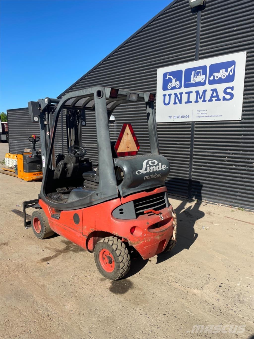 Linde H18T 天然气叉车