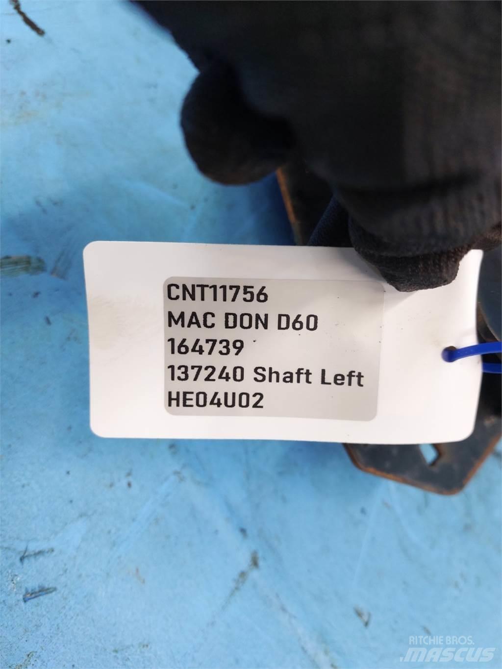 MacDon D60 联合收割机配件