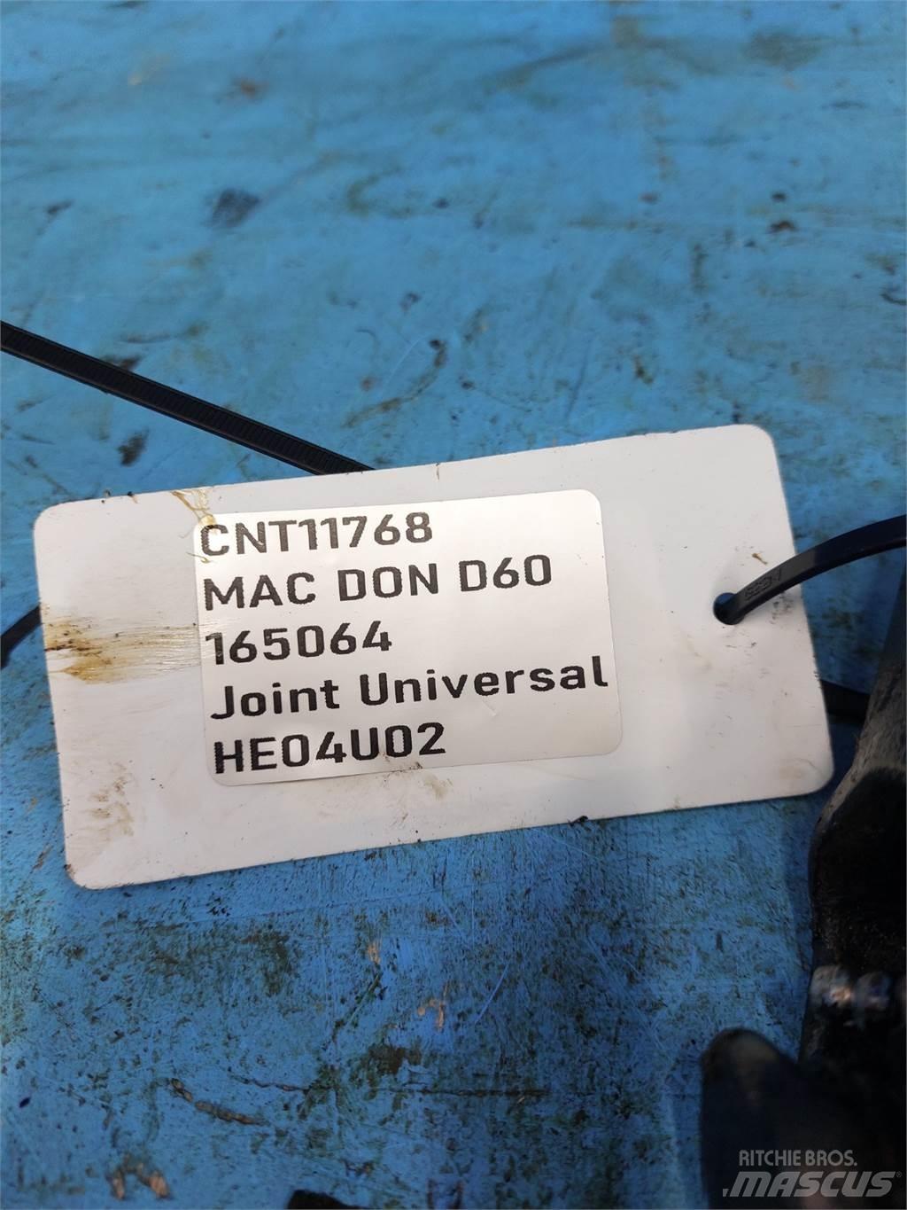 MacDon D60 联合收割机配件