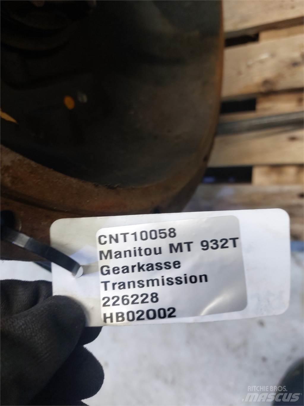 Manitou MT 932 传动装置