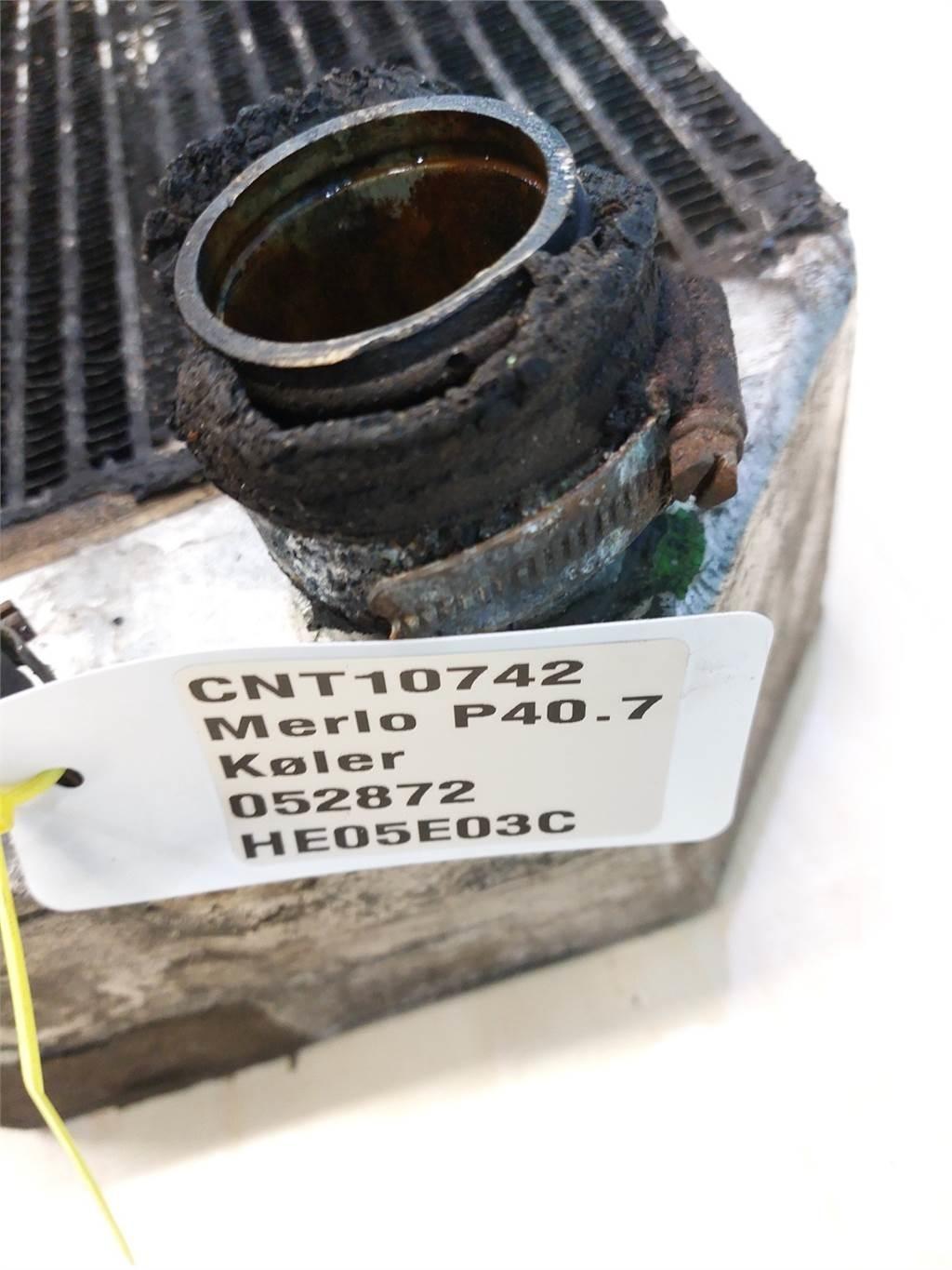 Merlo P40.7 散热器