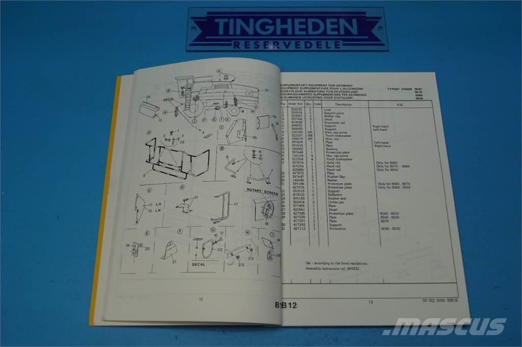 New Holland 8060 农业机械-其他