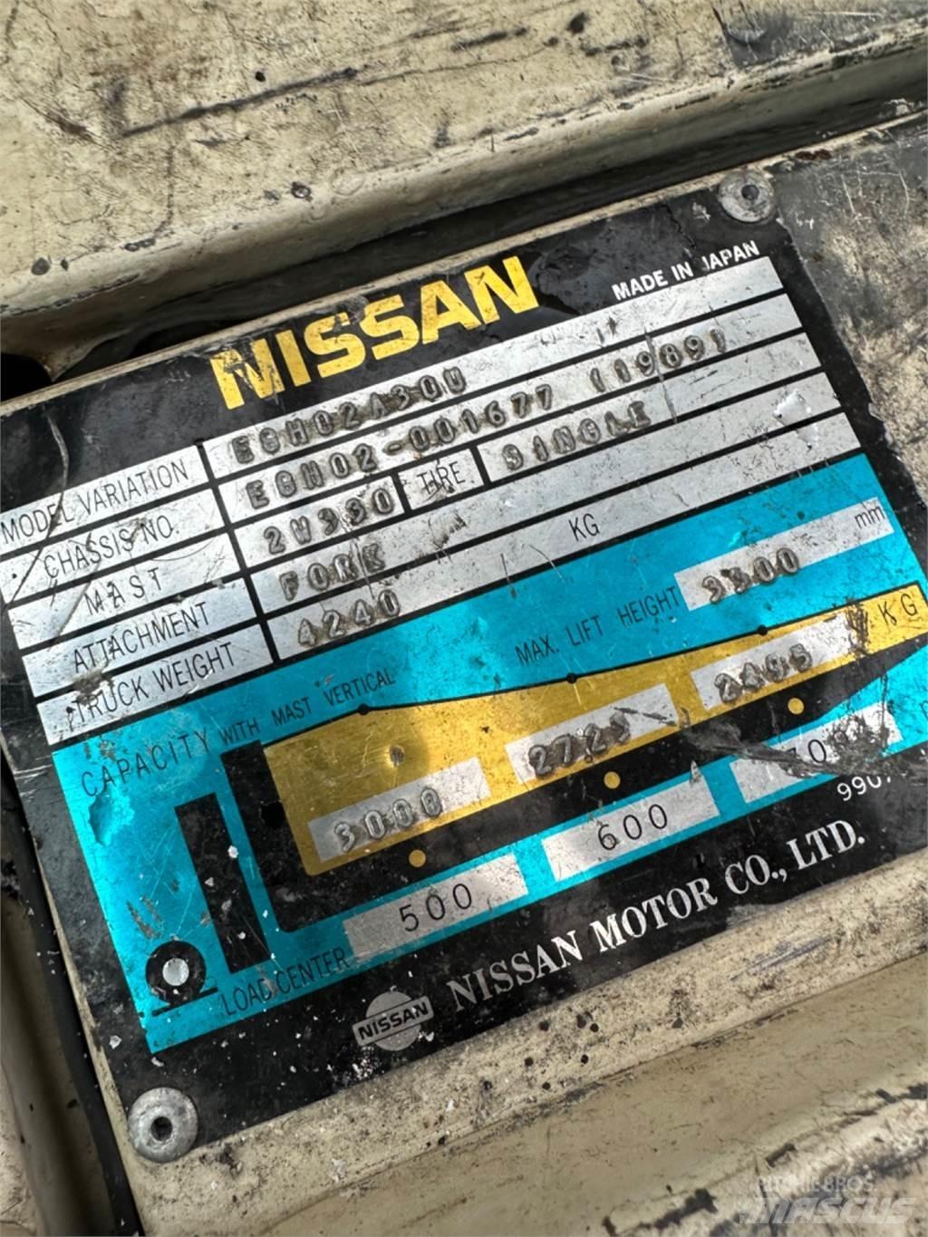 Nissan FD30 柴油叉车