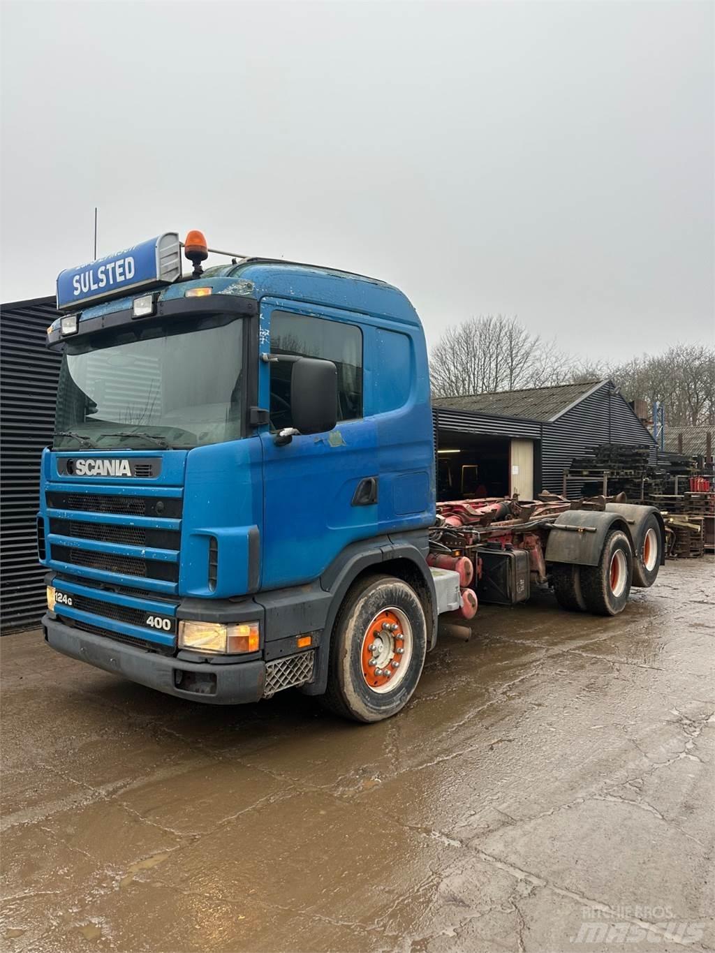 Scania 124 工程吊钩车