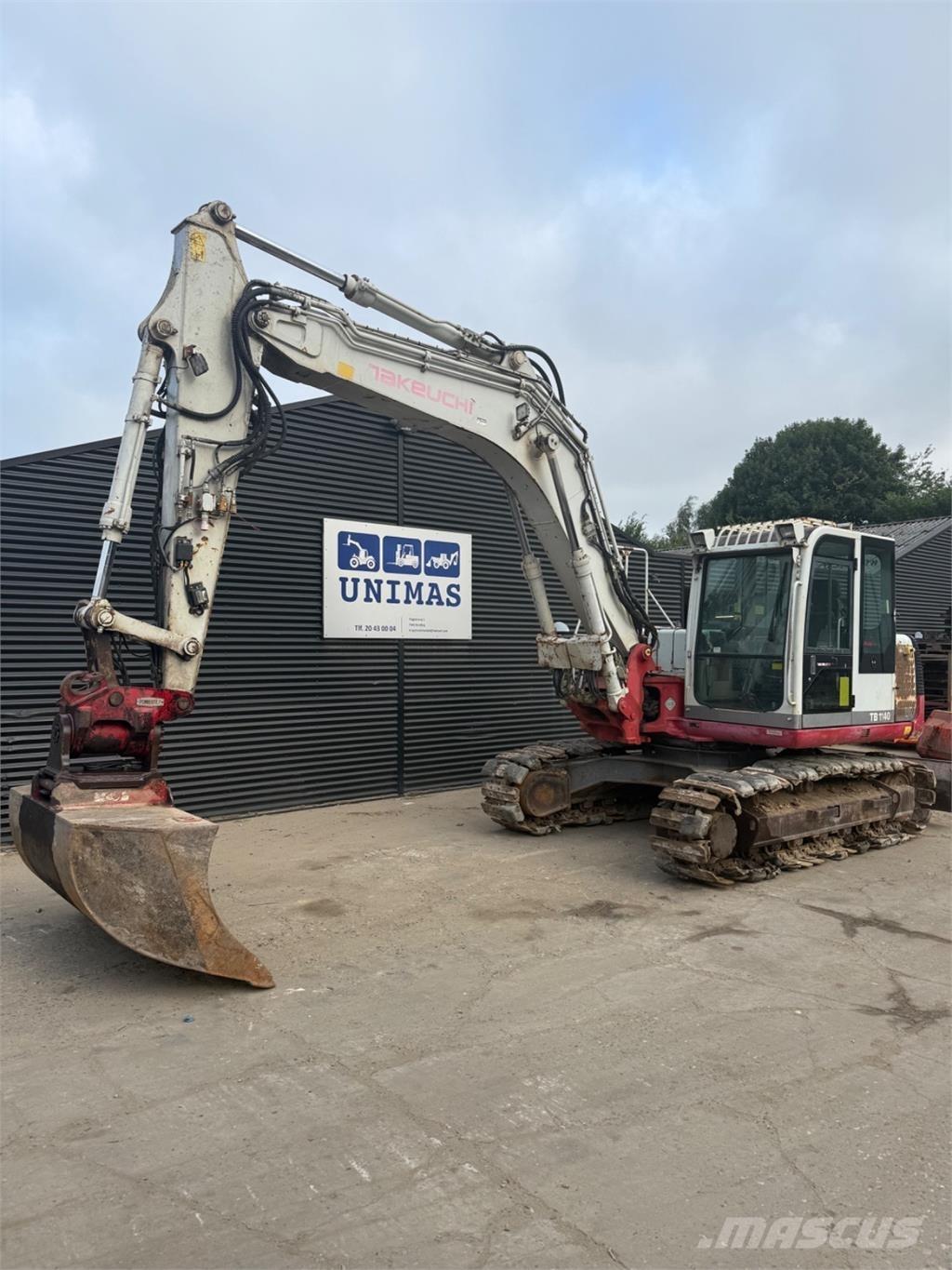 Takeuchi TB1140 履带挖掘机