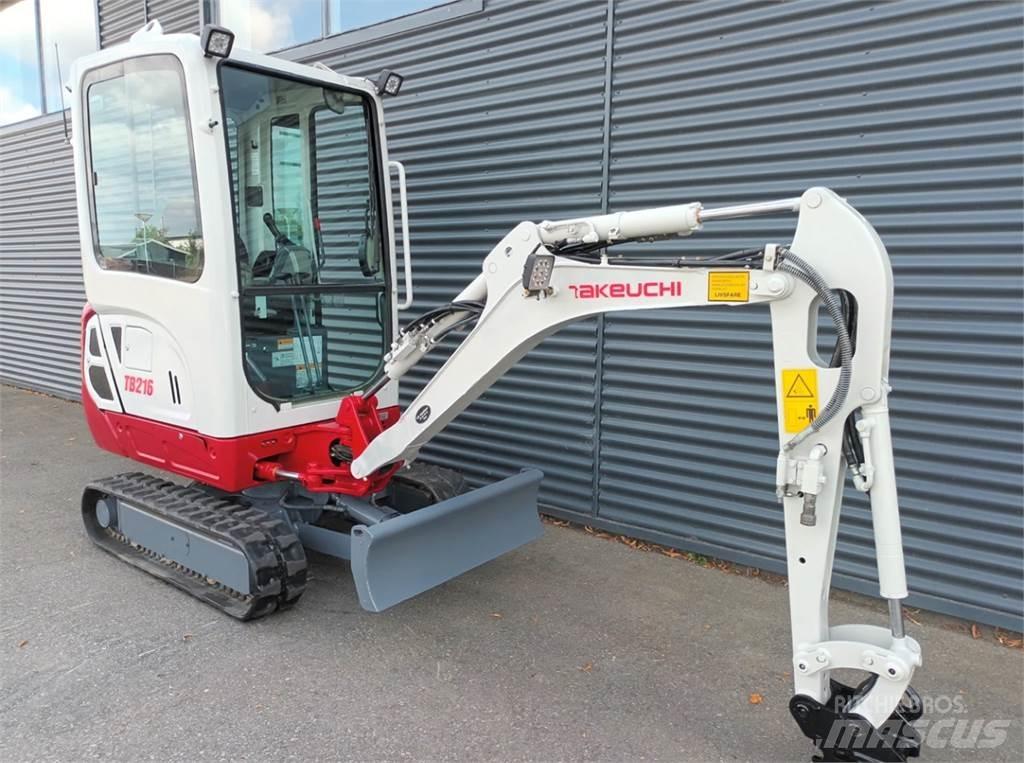 Takeuchi tb216 小型挖掘机