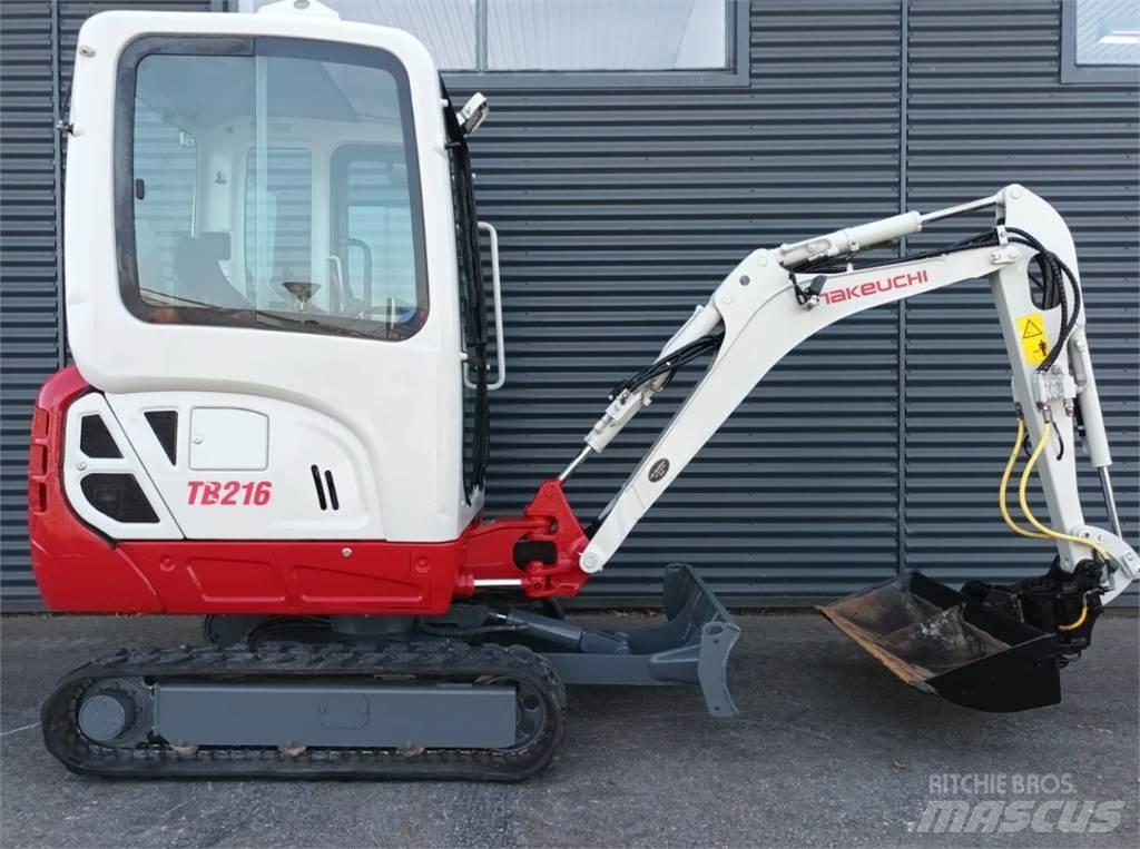 Takeuchi tb216 小型挖掘机