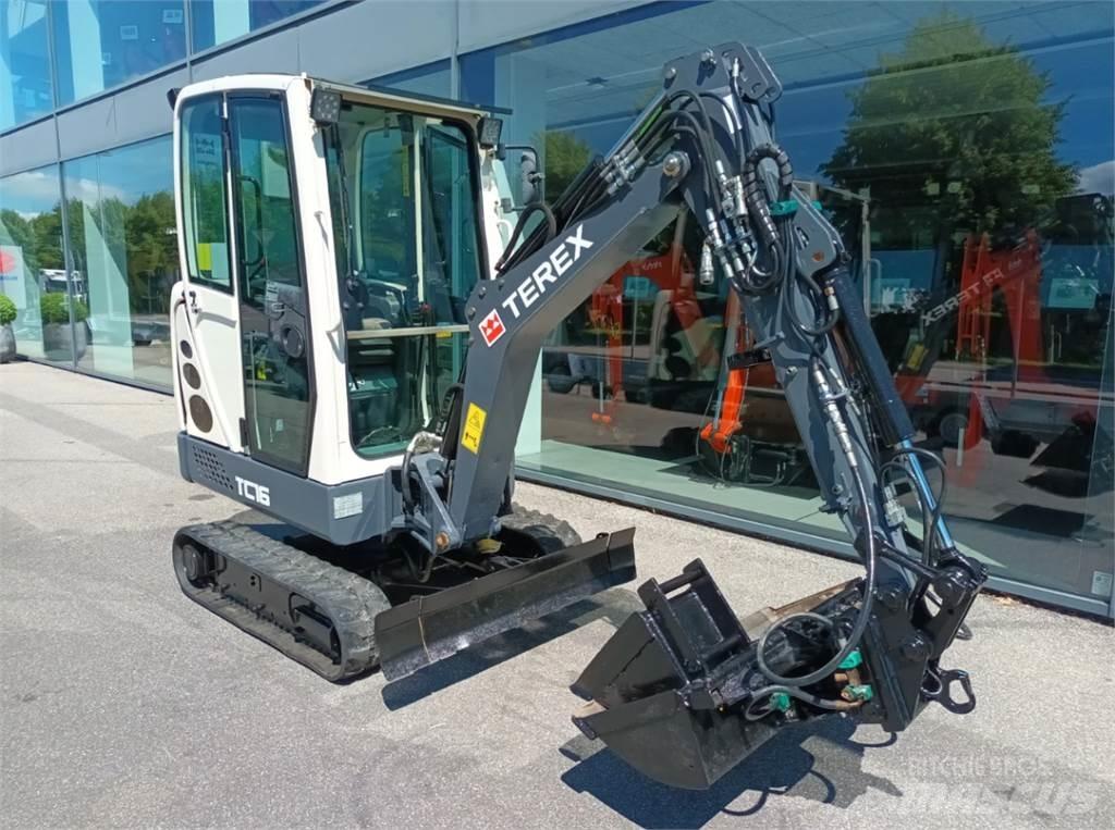 Terex tc16 小型挖掘机