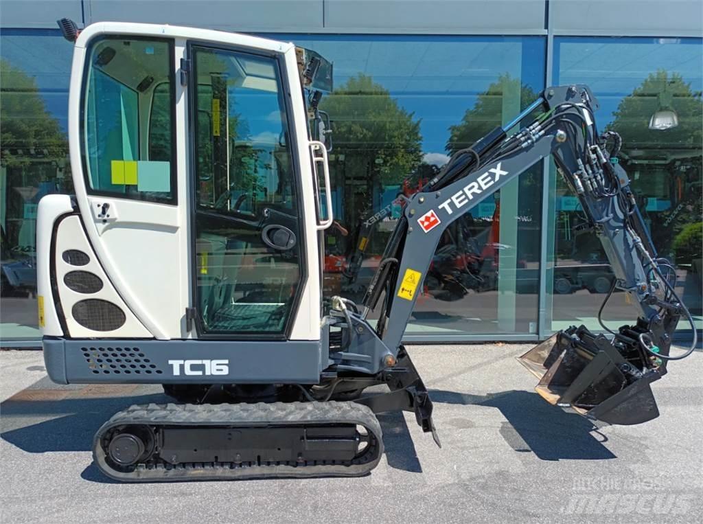 Terex tc16 小型挖掘机