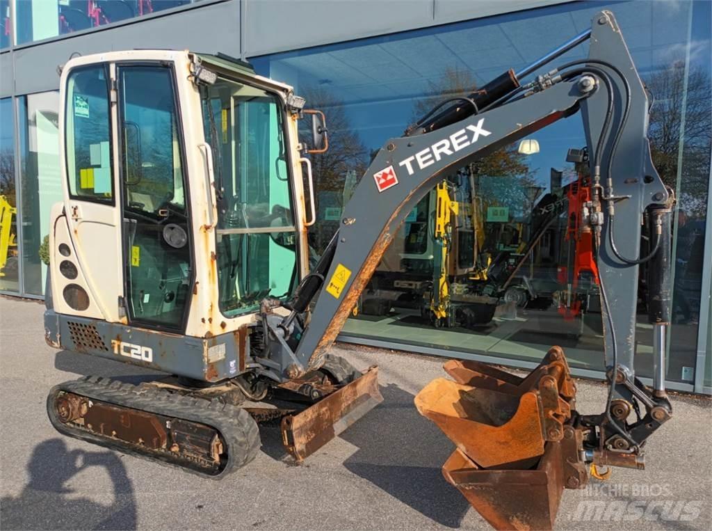 Terex tc20 小型挖掘机