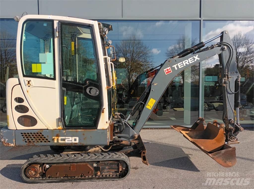 Terex tc20 小型挖掘机