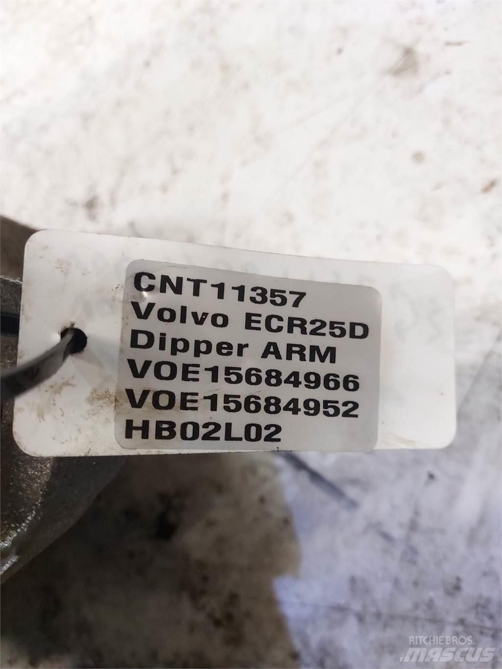 Volvo ECR25D 吊杆和铲斗