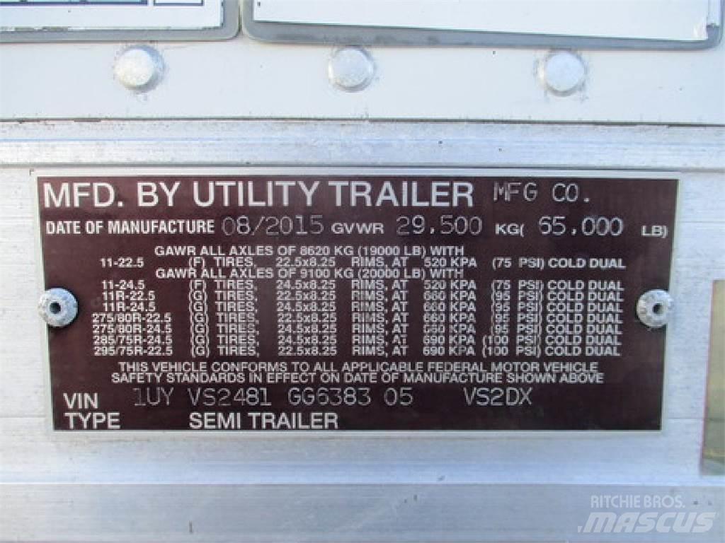 Utility VS2DX 48' 厢式拖车