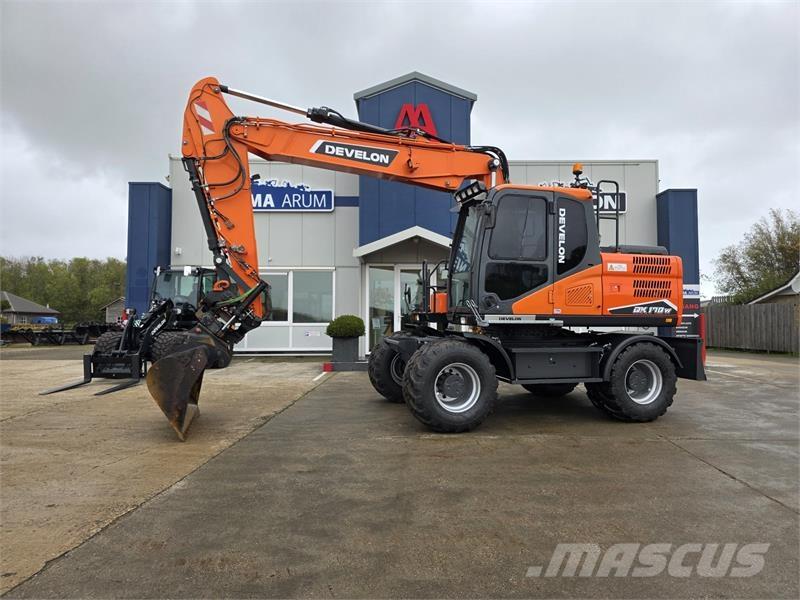 Doosan DX170W-5 轮式挖掘机