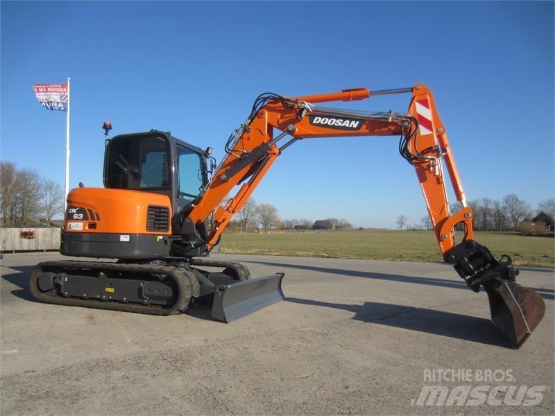 Doosan DX63-3 小型挖掘机