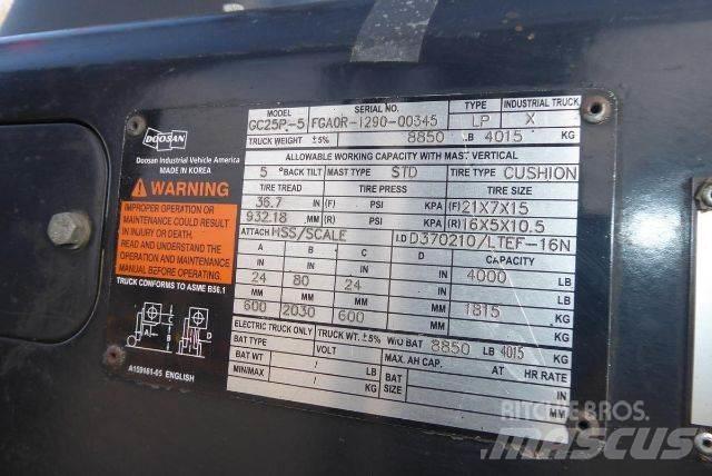 Doosan GC25P-5 其他叉车