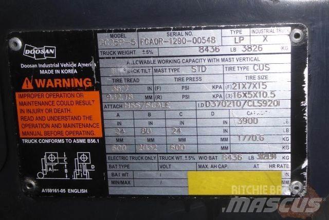 Doosan GC25P-5 其他叉车