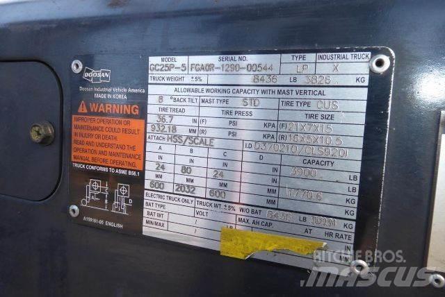 Doosan GC25P-5 其他叉车