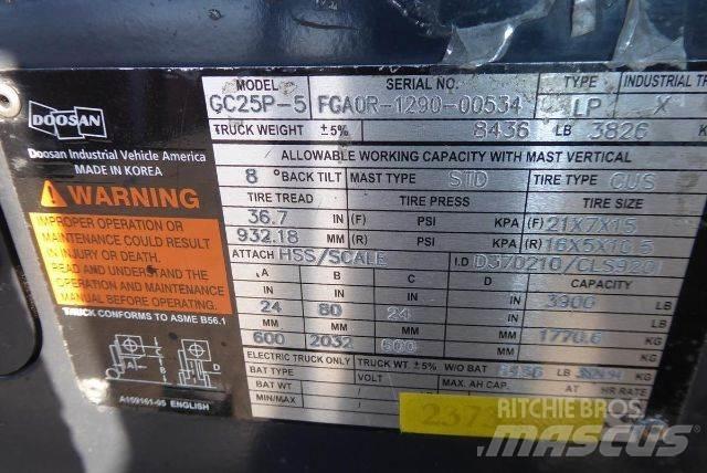 Doosan GC25P-5 其他叉车