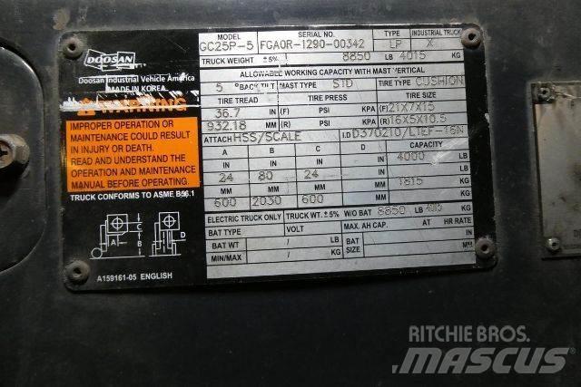 Doosan GC25P-5 其他叉车