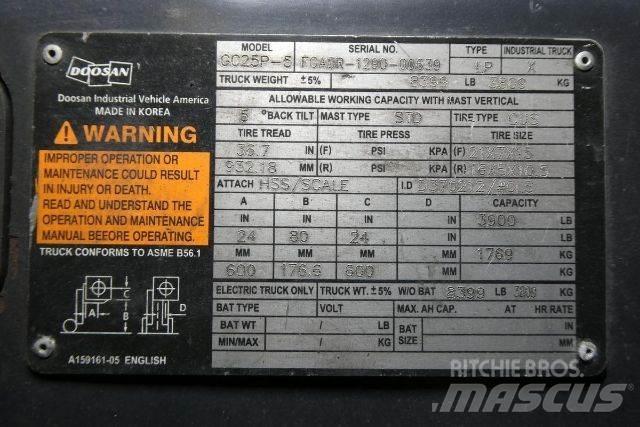 Doosan GC25P-5 其他叉车