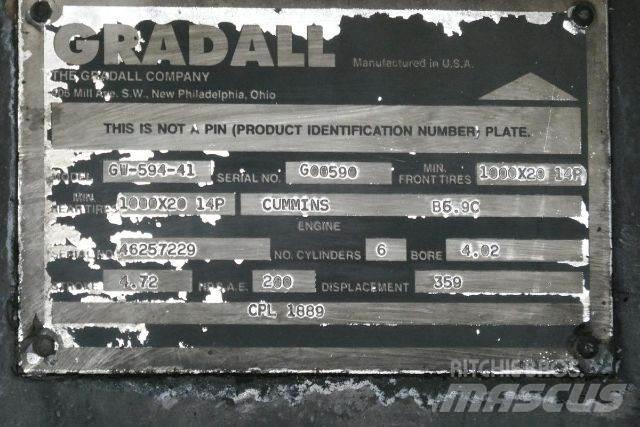 Gradall XL4100 履带挖掘机
