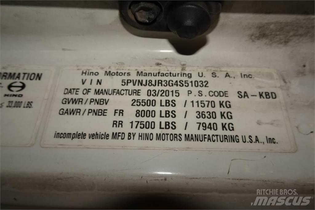 Hino 258 厢式货车