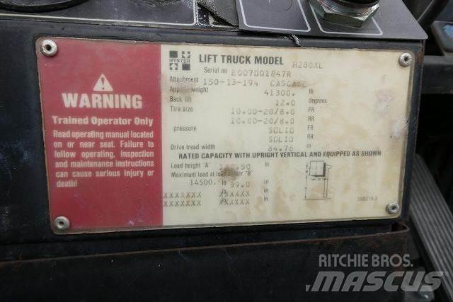 Hyster H280XL 其他叉车