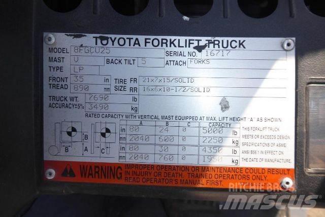 Toyota 8FGCU25 其他叉车
