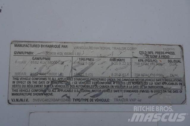 Vanguard VXP 厢式拖车