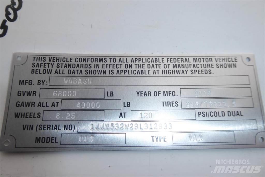 Wabash DVHDHPC 厢式拖车