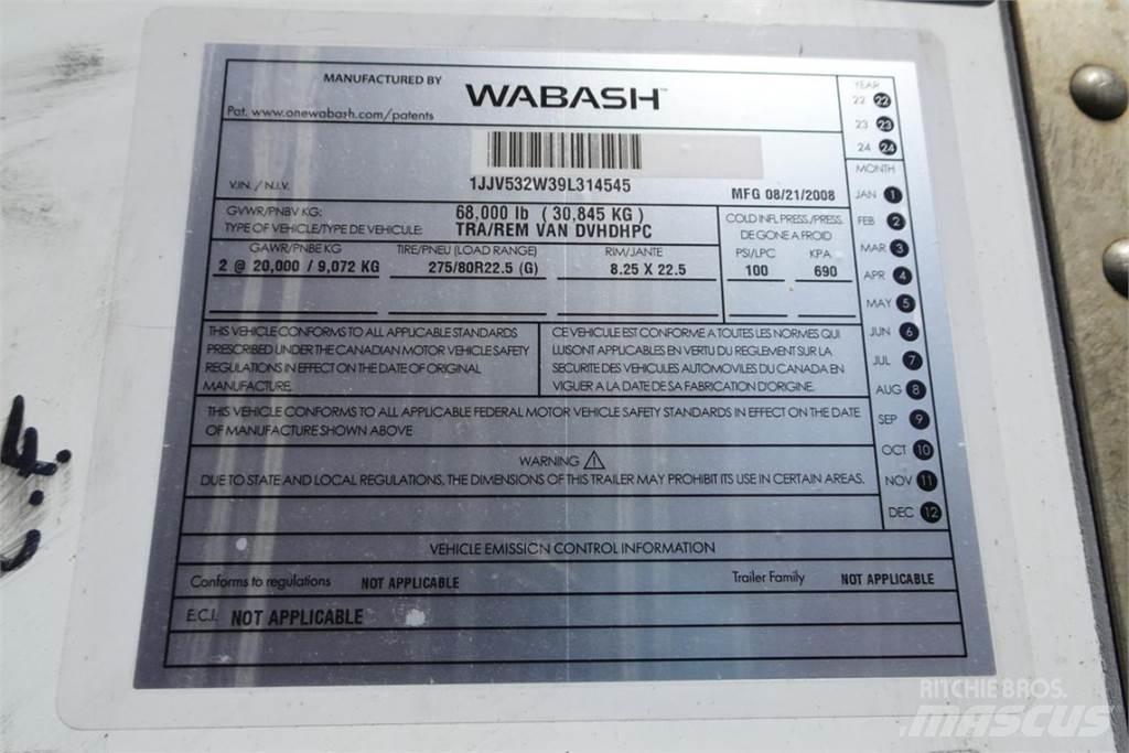 Wabash DVHDHPC 厢式拖车