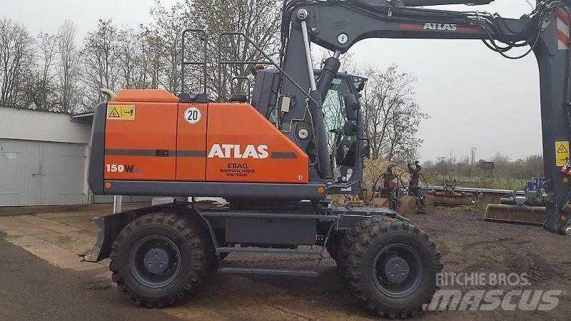 Atlas 150W 轮式挖掘机