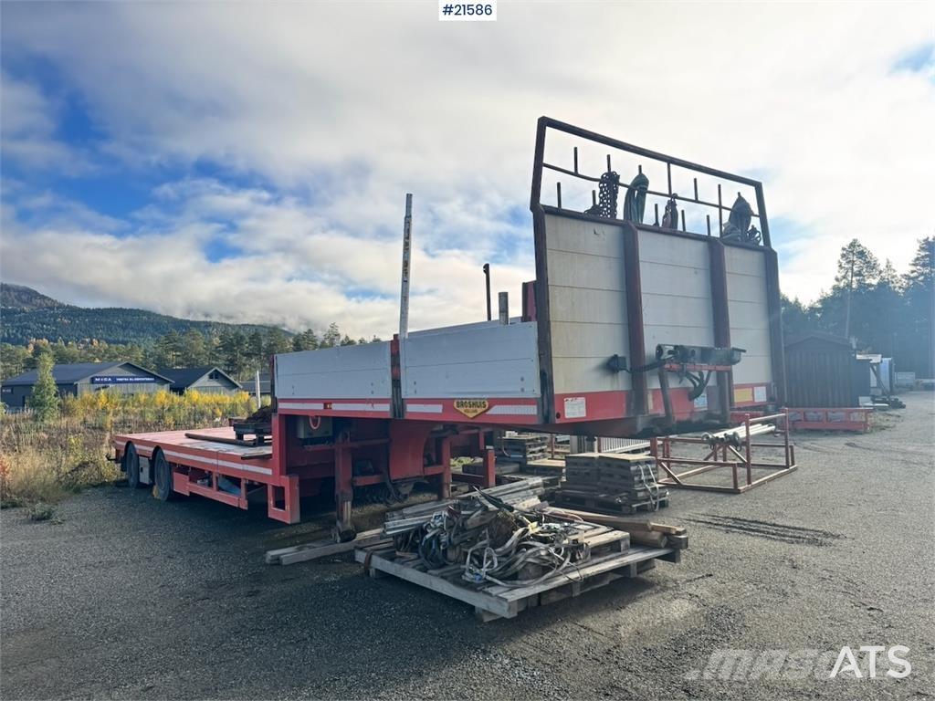 Broshuis crane semi. 其他半挂车