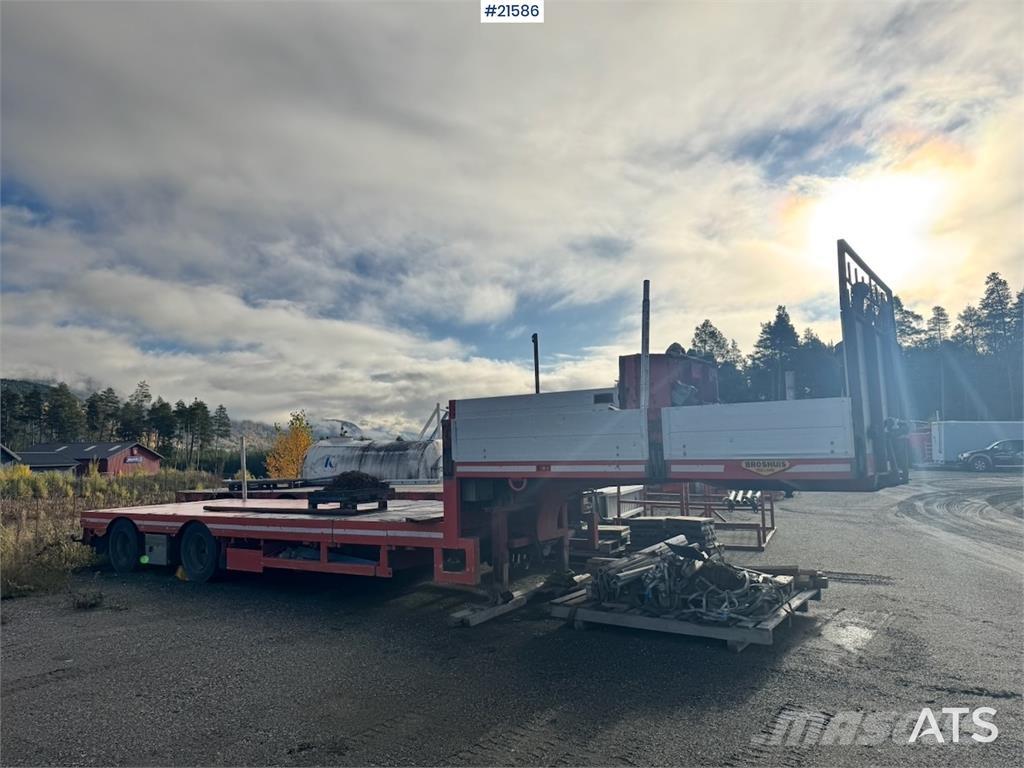 Broshuis crane semi. 其他半挂车