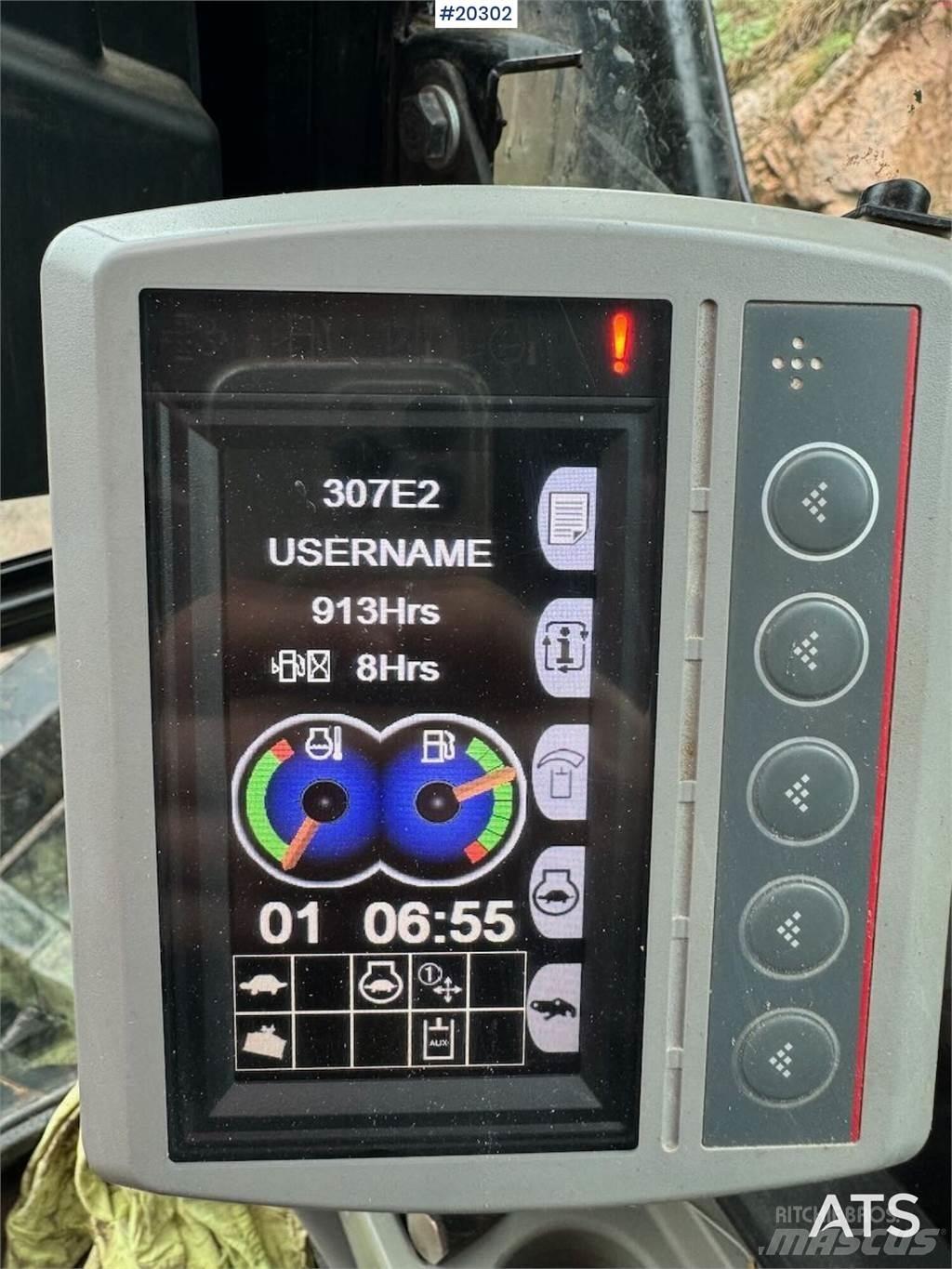 CAT 307E2 履带挖掘机