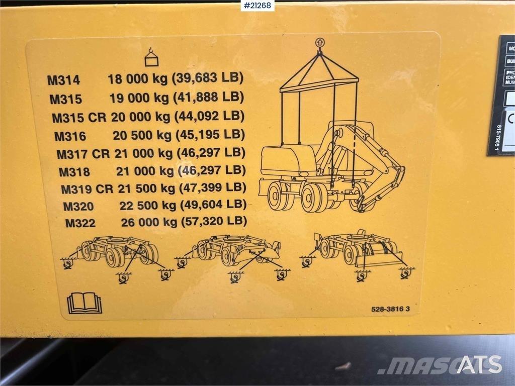 CAT M315 轮式挖掘机