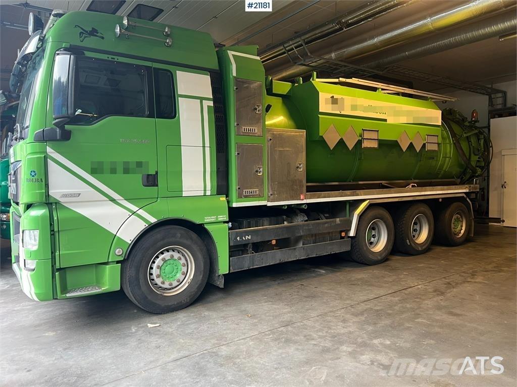 MAN TGX 35.560 组合/真空油槽车