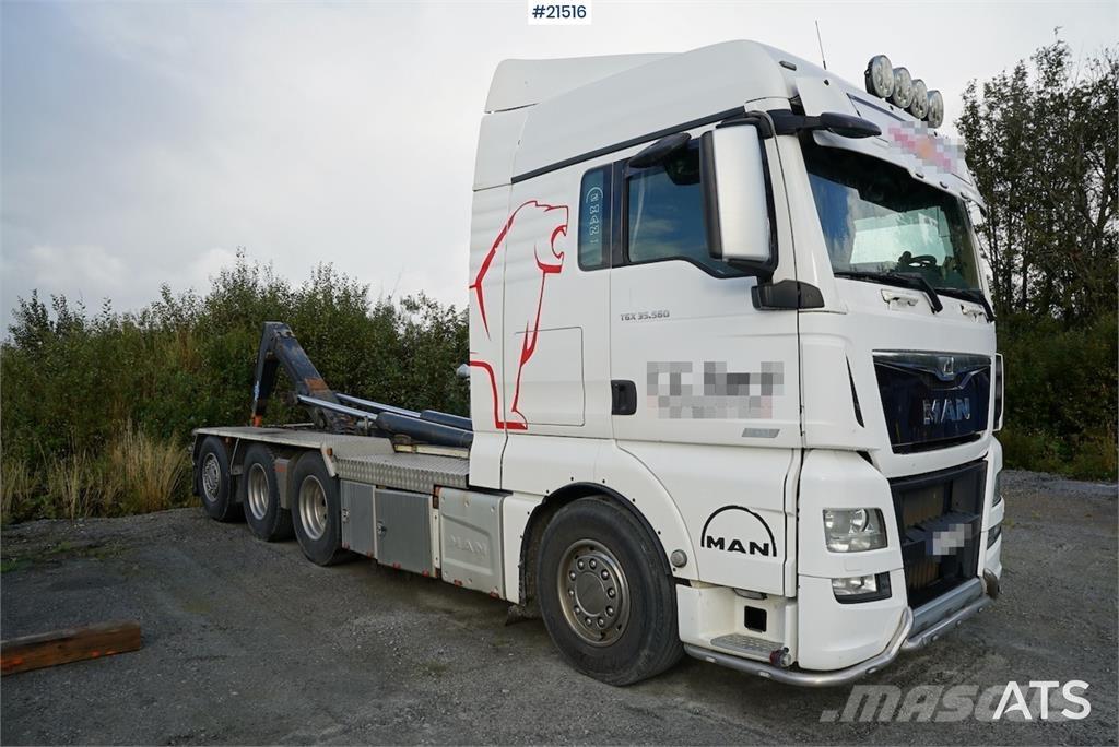 MAN TGX 35.560 工程吊钩车