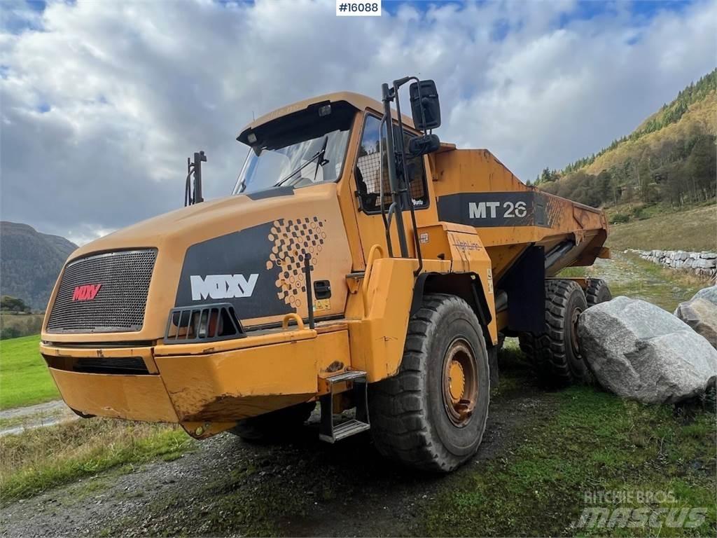 Moxy MT26 dumper. 翻斗车\公路型自卸车