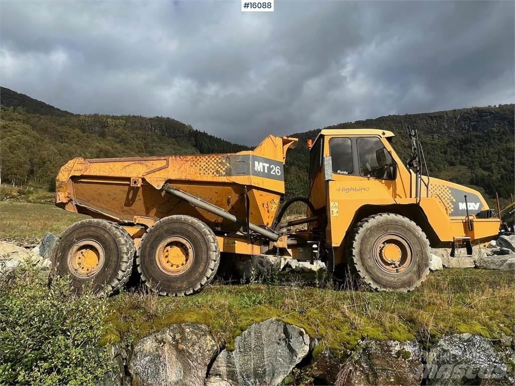 Moxy MT26 dumper. 翻斗车\公路型自卸车